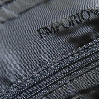 Emporio Armani logo Shoulder Bag Leather mens [Used]