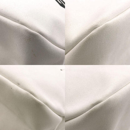 PRADA logo Tote Bag Canvas Ladies [Used]