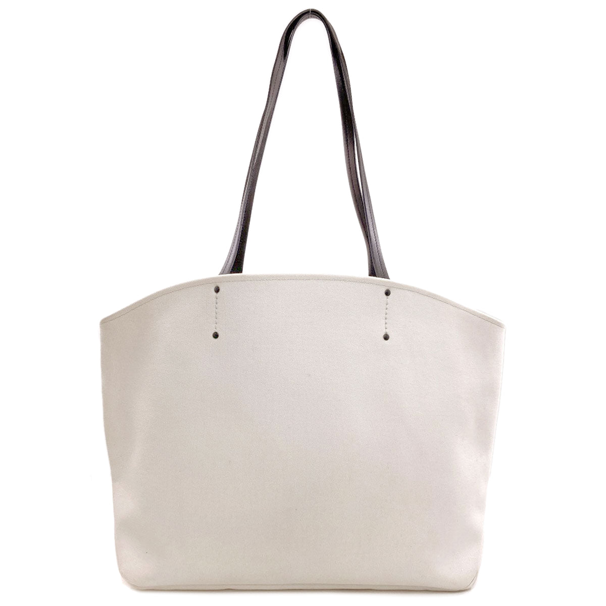 PRADA logo Tote Bag Canvas Ladies [Used]