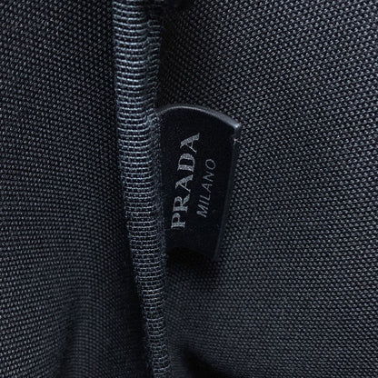 PRADA logo Tote Bag Canvas Ladies [Used]