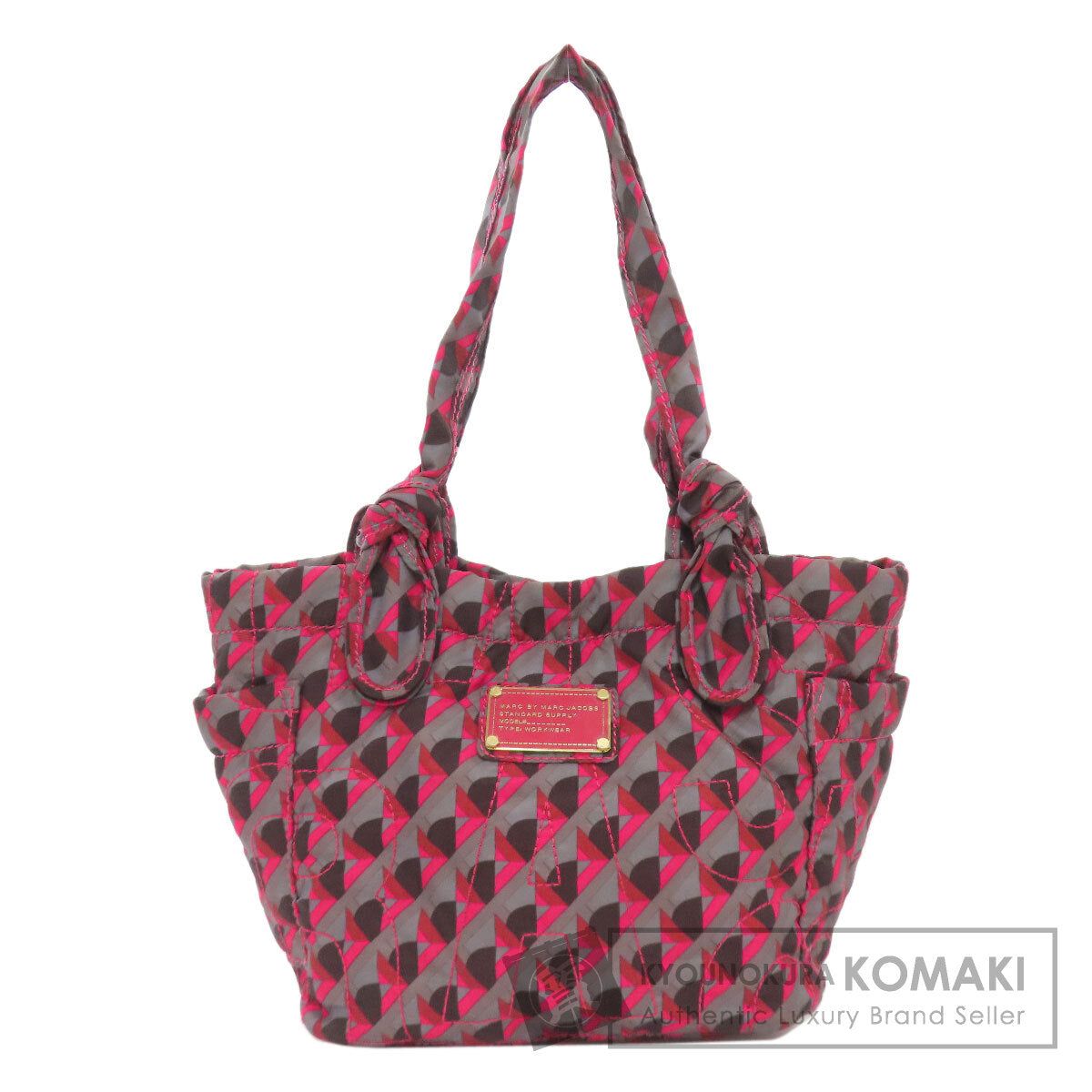 MARC JACOBS logo Tote Bag Nylon Ladies [Used]