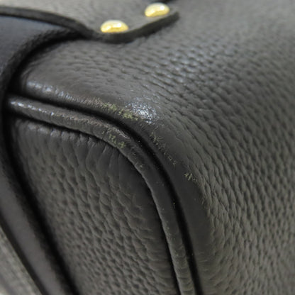 ADMJ logo Handbag Leather Ladies [Used]