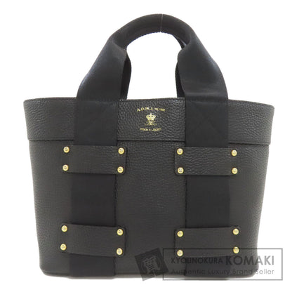 ADMJ logo Handbag Leather Ladies [Used]