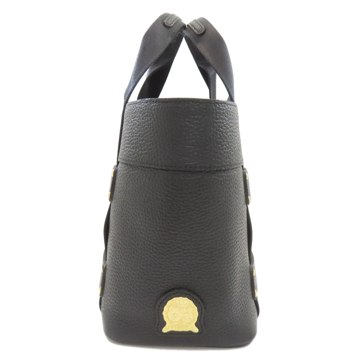 ADMJ logo Handbag Leather Ladies [Used]