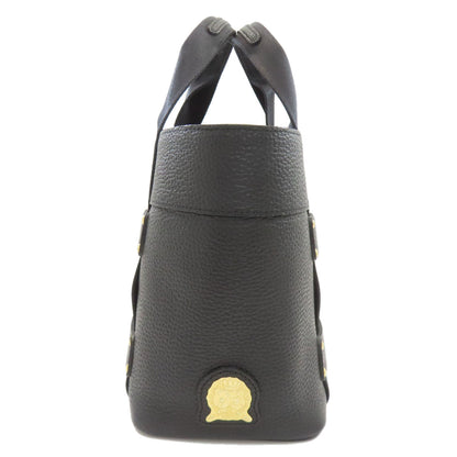 ADMJ logo Handbag Leather Ladies [Used]