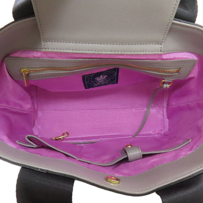ADMJ logo Handbag Leather Ladies [Used]