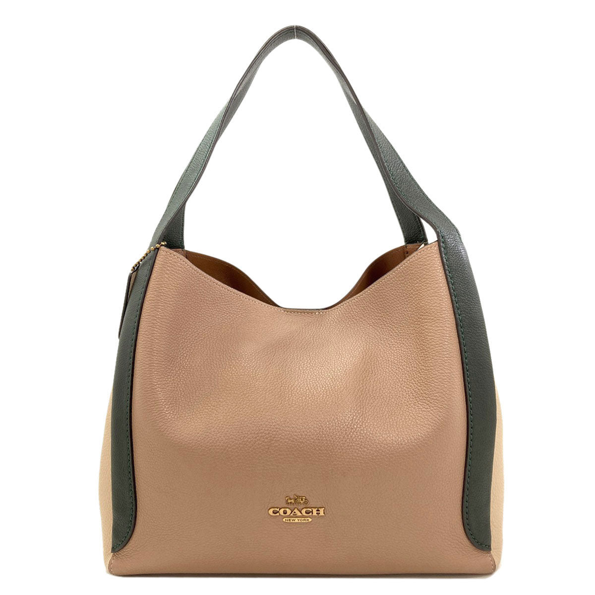 COACH 76088 Hadley Hobo Color Block Tote Bag Leather Ladies [Used]