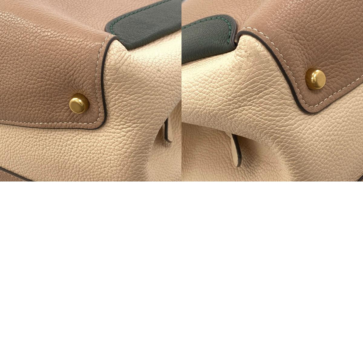 COACH 76088 Hadley Hobo Color Block Tote Bag Leather Ladies [Used]