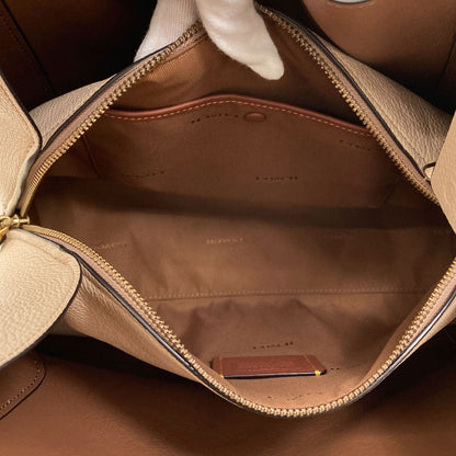 COACH 76088 Hadley Hobo Color Block Tote Bag Leather Ladies [Used]