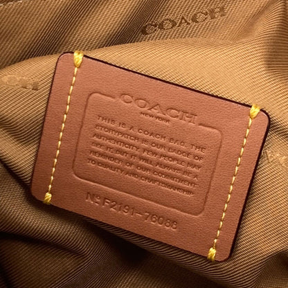 COACH 76088 Hadley Hobo Color Block Tote Bag Leather Ladies [Used]