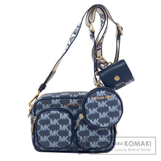 Michael Kors Jet Set Item Crossbody with Attachment Medium Shoulder Bag Canvas Ladies [Used]