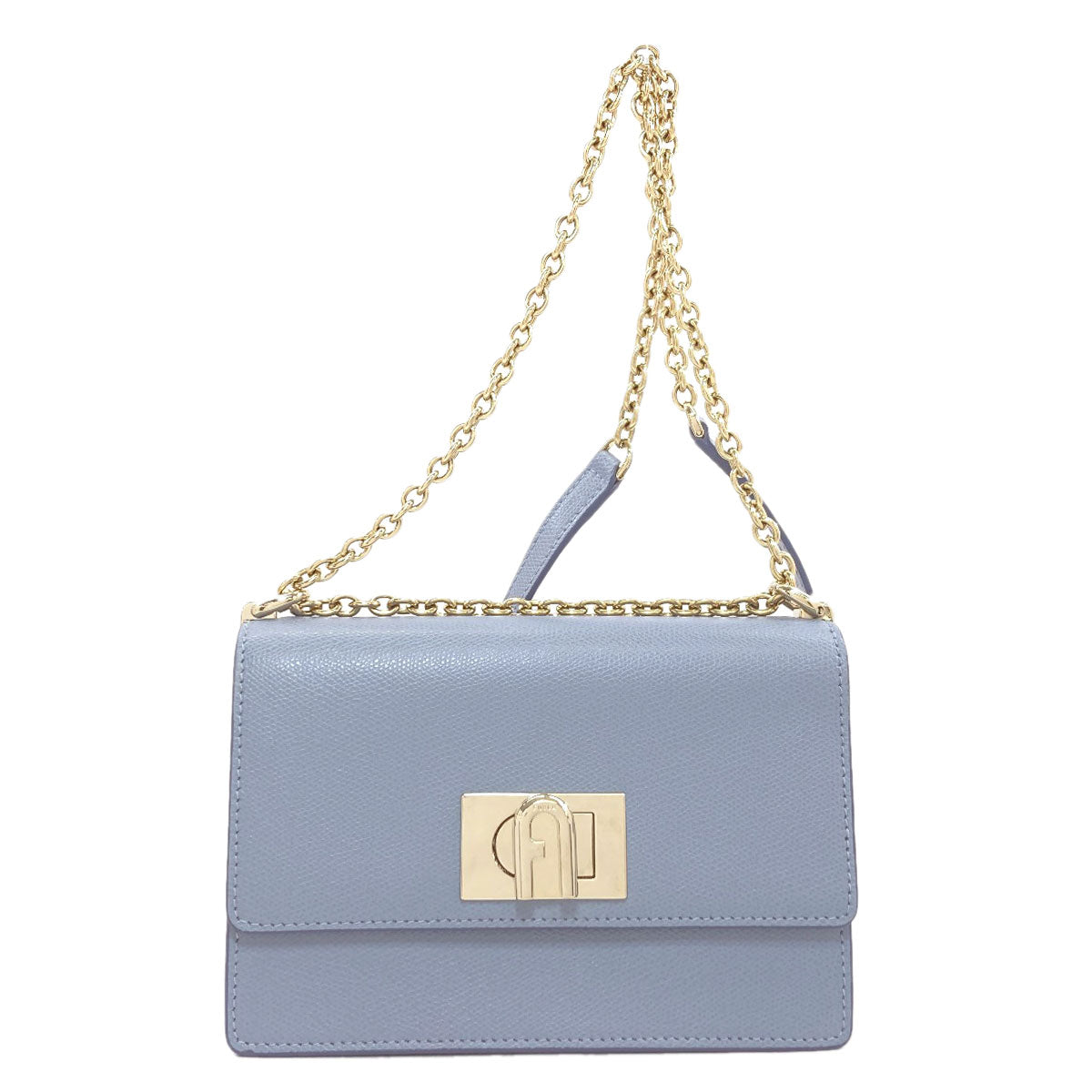 Furla Furla 1927 Mini Crossbody Arch Logo Shoulder Bag Leather Ladies [Used]
