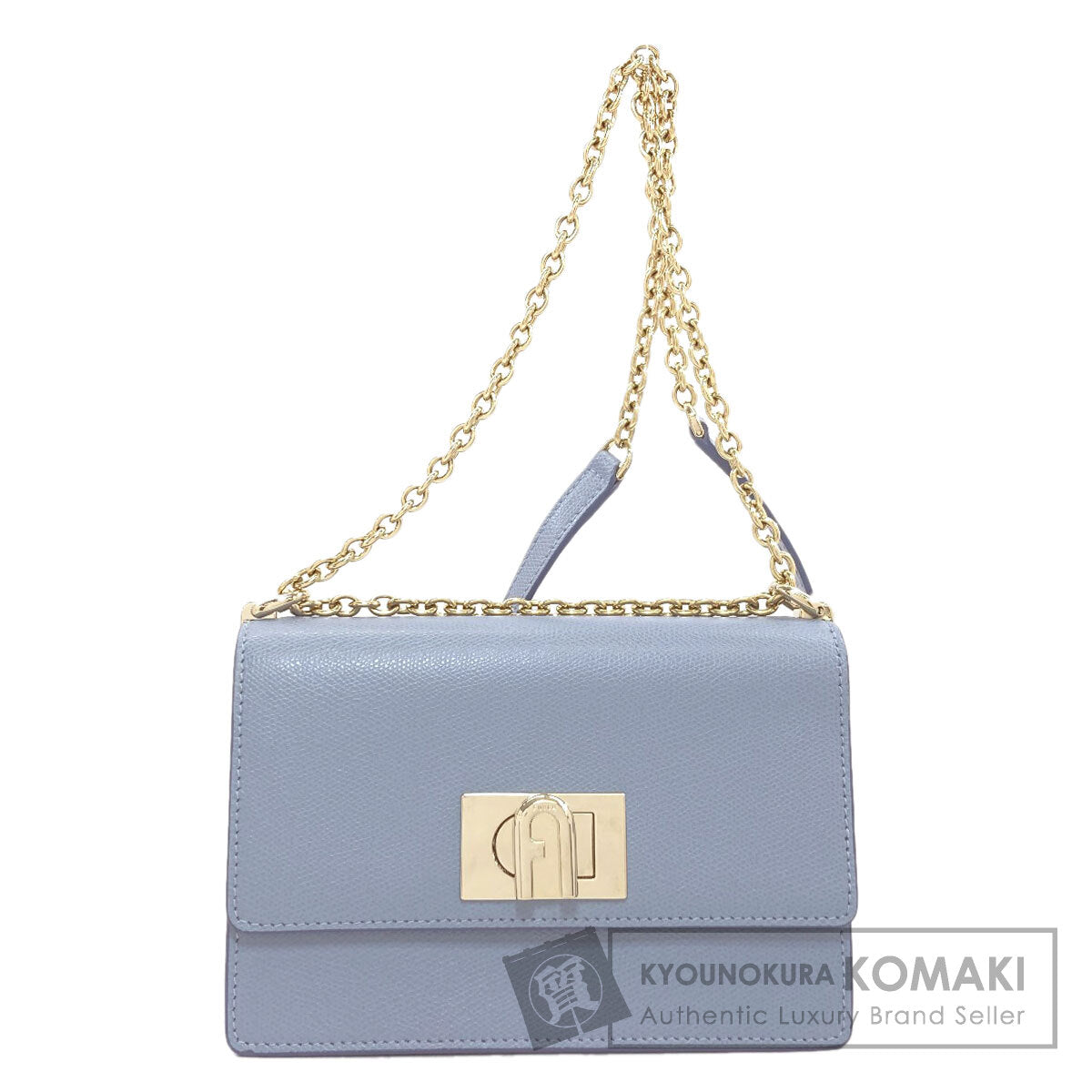 Furla Furla 1927 Mini Crossbody Arch Logo Shoulder Bag Leather Ladies [Used]