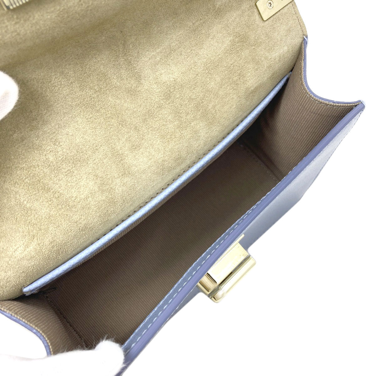 Furla Furla 1927 Mini Crossbody Arch Logo Shoulder Bag Leather Ladies [Used]