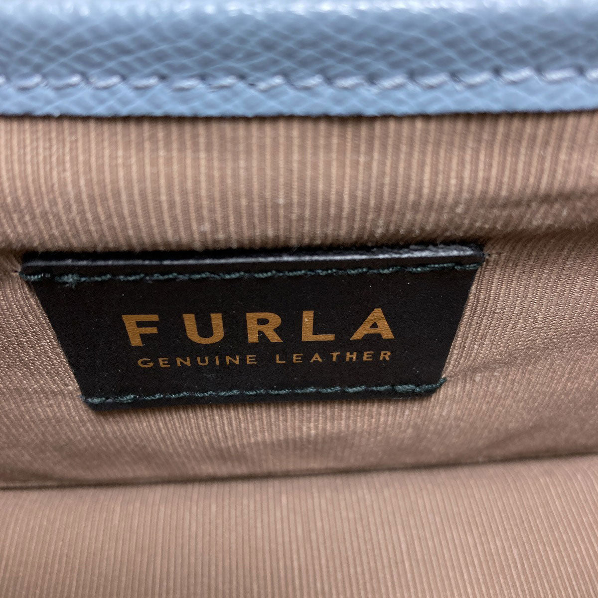 Furla Furla 1927 Mini Crossbody Arch Logo Shoulder Bag Leather Ladies [Used]