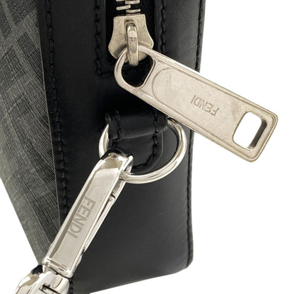 FENDI Diagonal Camera Case Shoulder Bag Leather PVCLadies [Used]