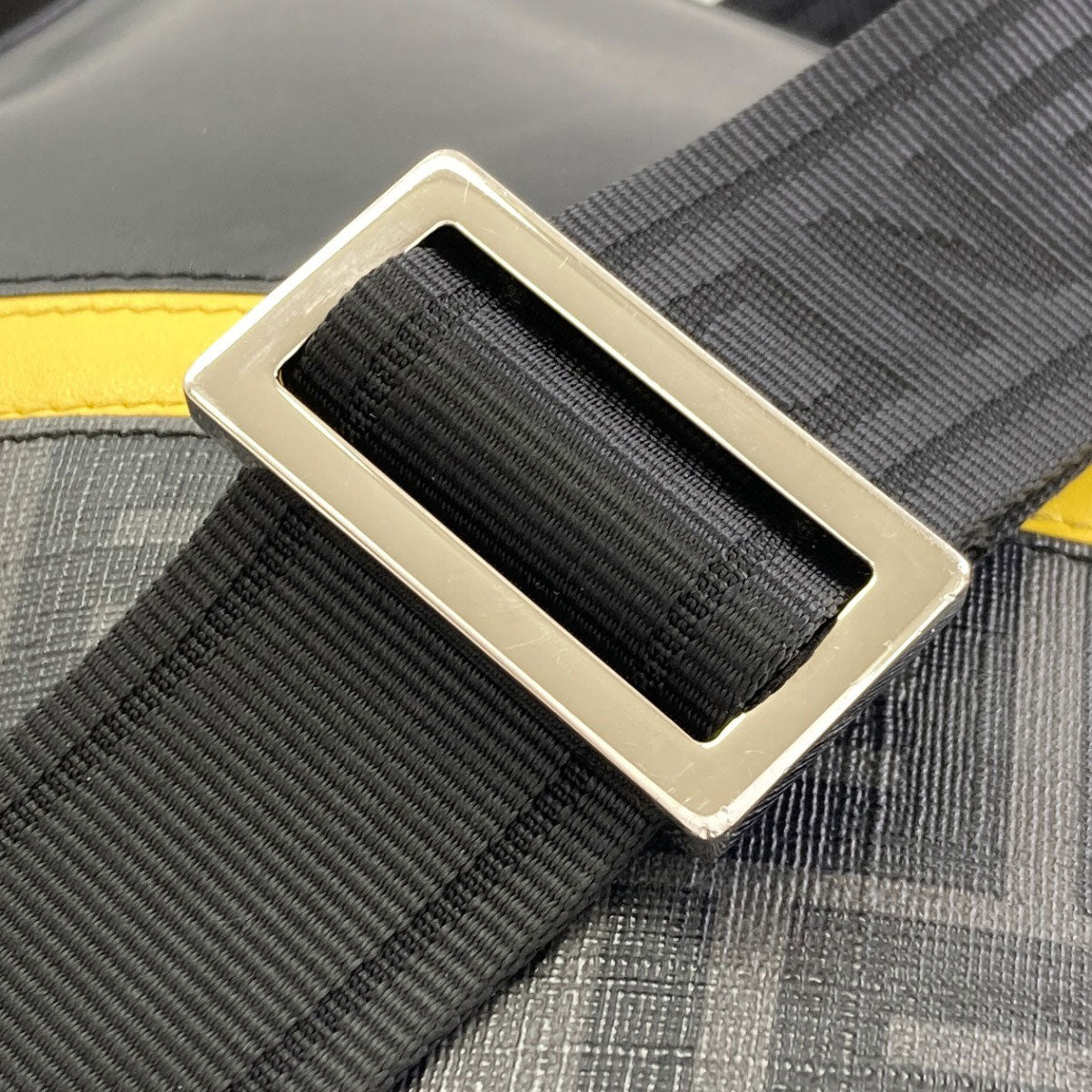 FENDI Diagonal Camera Case Shoulder Bag Leather PVCLadies [Used]