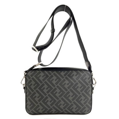 FENDI Diagonal Camera Case Shoulder Bag Leather PVCLadies [Used]