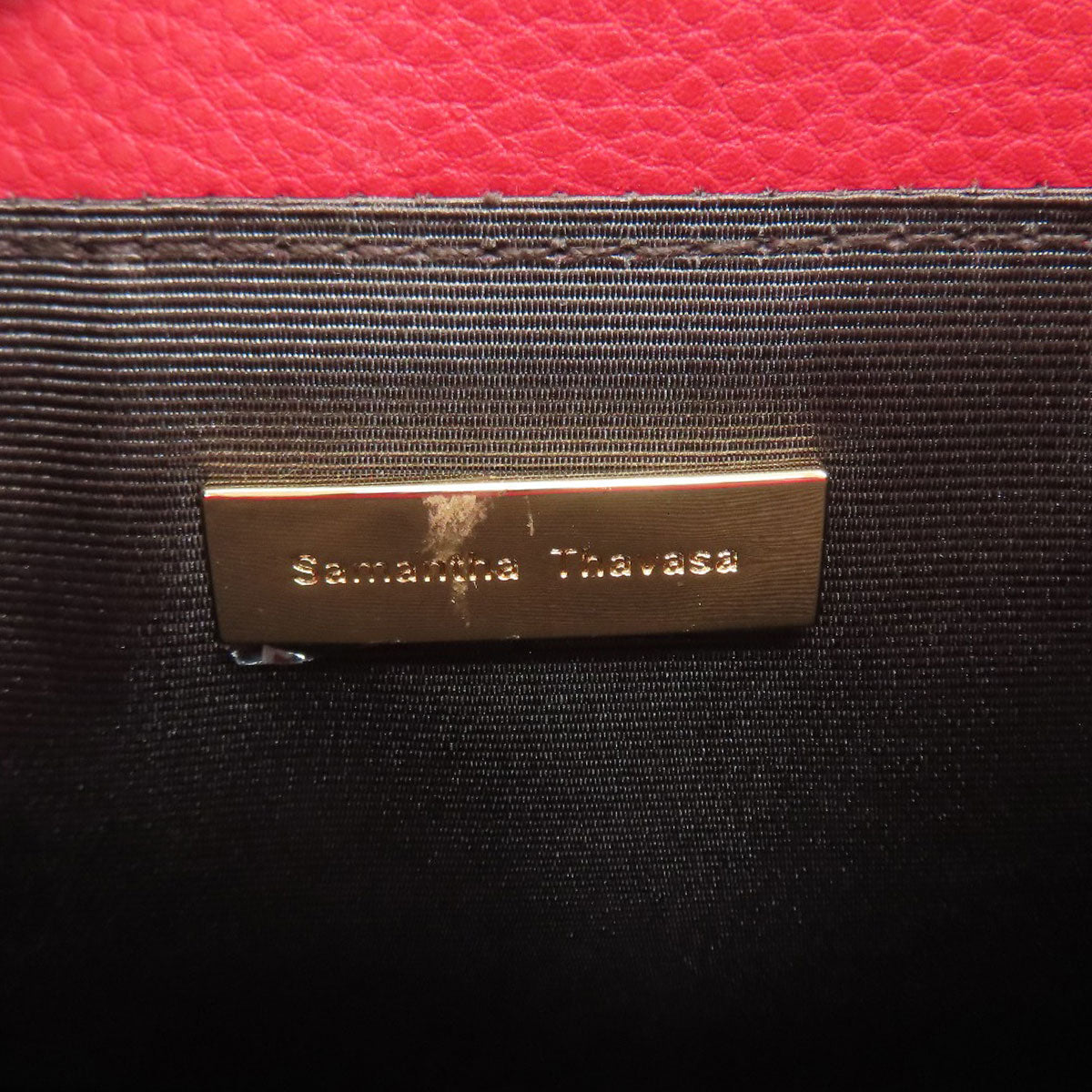 Samantha Thavasa 2WAY Handbag Leather Ladies [Used]