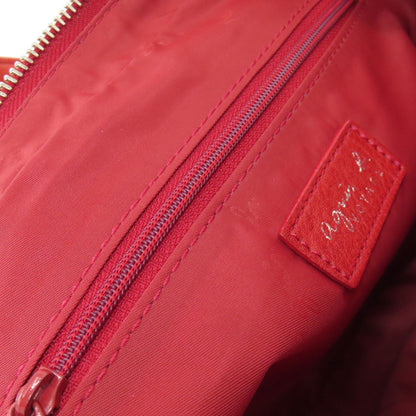 agnes b. logo Shoulder Bag Leather Ladies [Used]