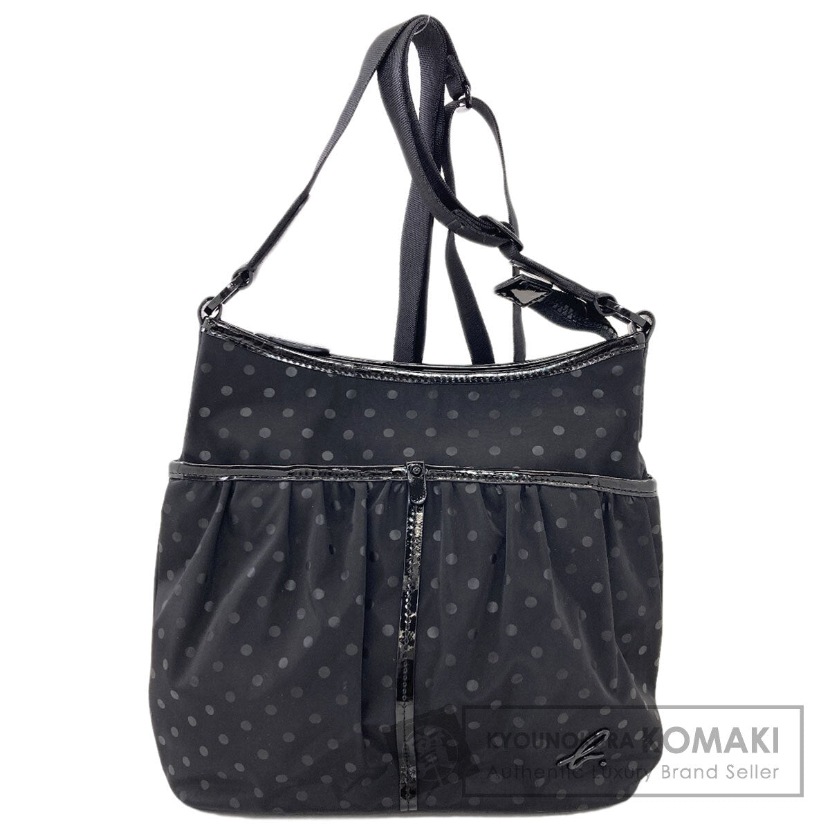 agnes b. Dot Shoulder Bag Nylon Ladies [Used]