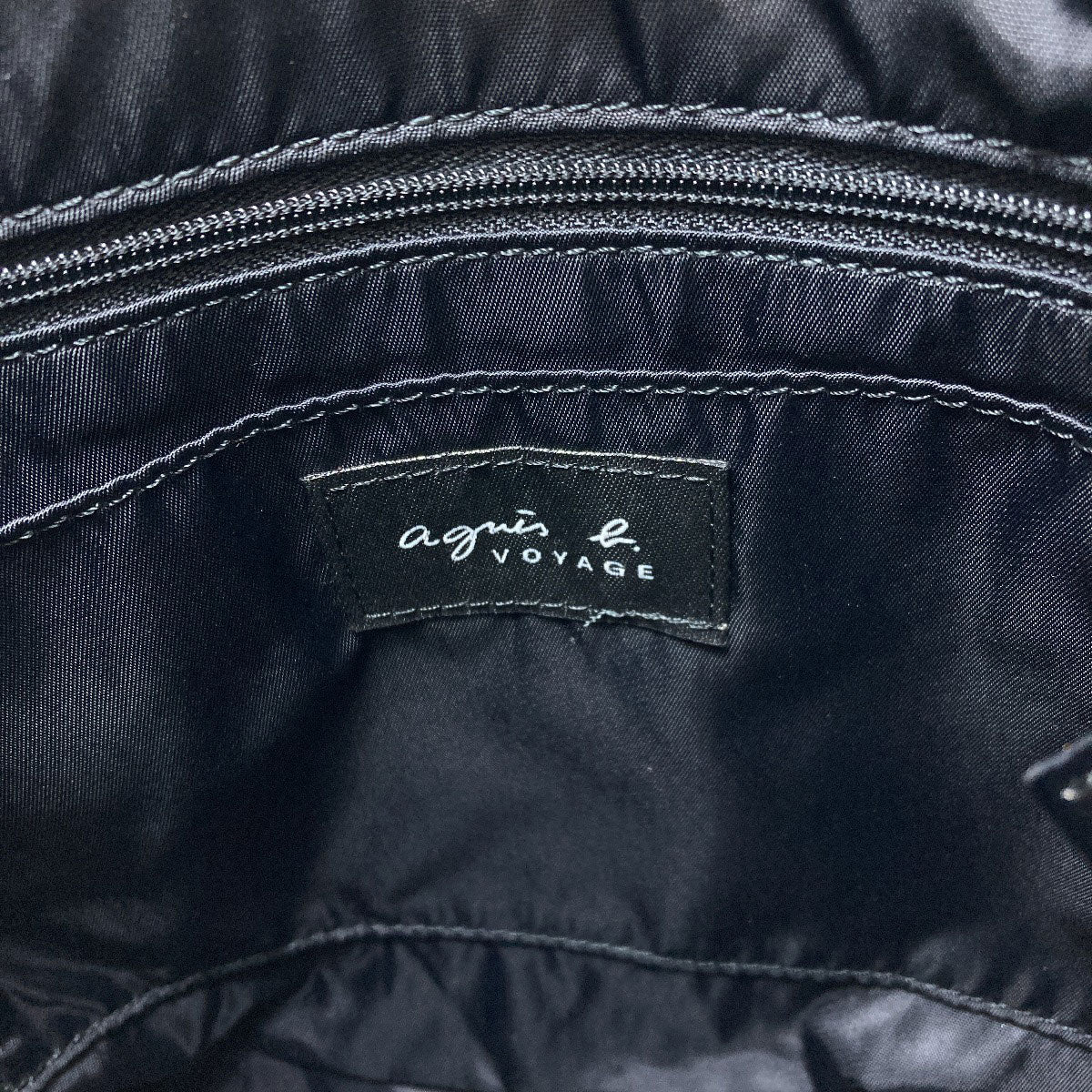 agnes b. Dot Shoulder Bag Nylon Ladies [Used]