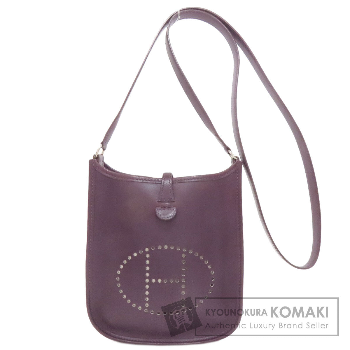 HERMES EvelyneTPM SilverHardware Shoulder Bag Calf Ladies [Used]