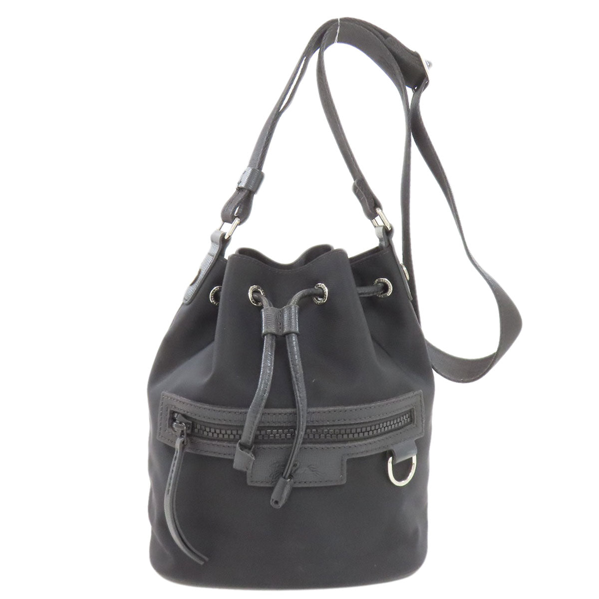Longchamp logo Shoulder Bag Nylon Ladies [Used]