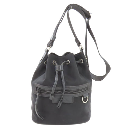 Longchamp logo Shoulder Bag Nylon Ladies [Used]