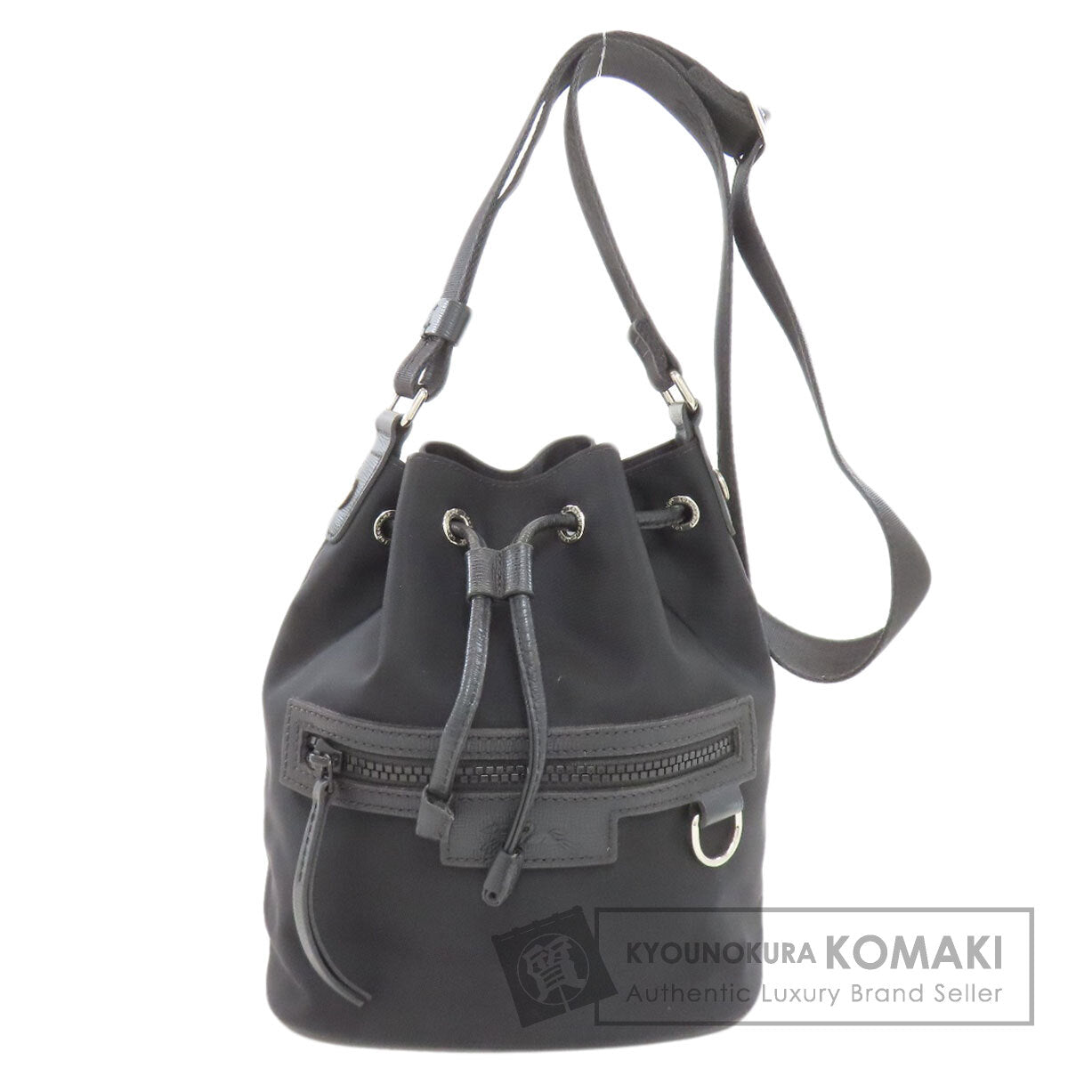 Longchamp logo Shoulder Bag Nylon Ladies [Used]