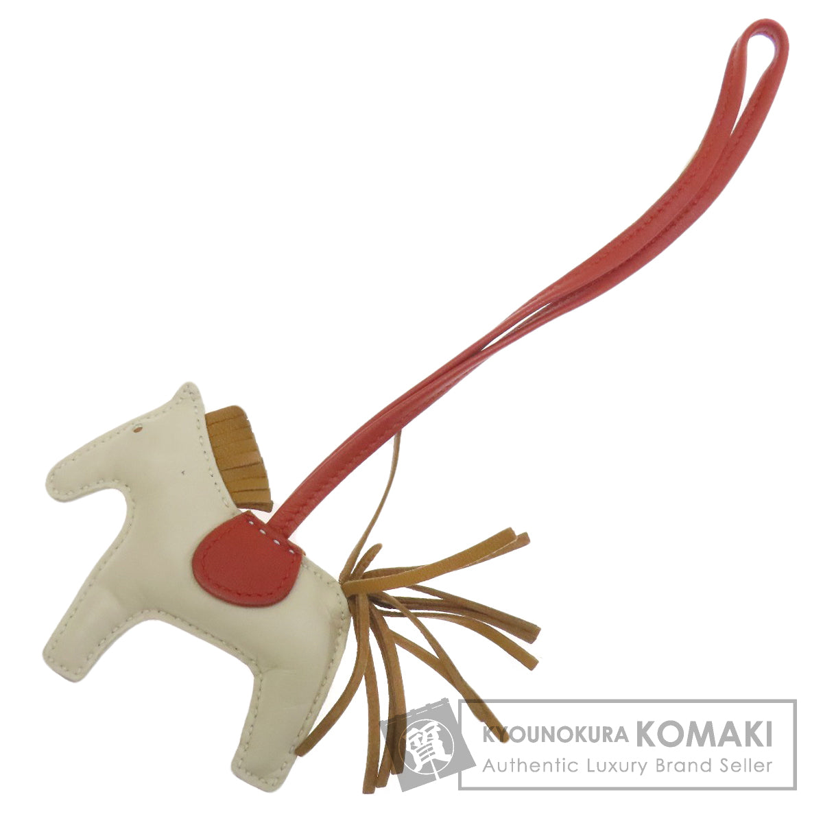 HERMES Rodeo Charm PM key ring Anyo Miro Ladies [Used]