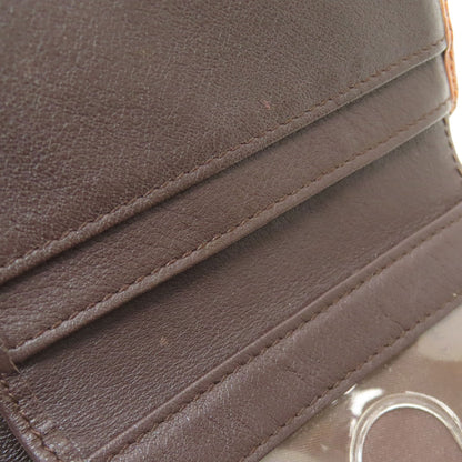 LOEWE anagram Bifold Wallet with Coin Pocket Leather Ladies [Used]
