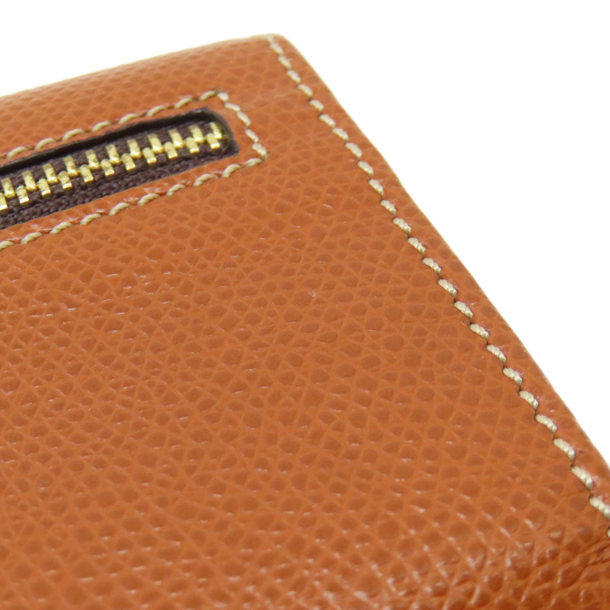 LOEWE anagram Bifold Wallet with Coin Pocket Leather Ladies [Used]