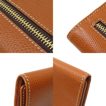 LOEWE anagram Bifold Wallet with Coin Pocket Leather Ladies [Used]