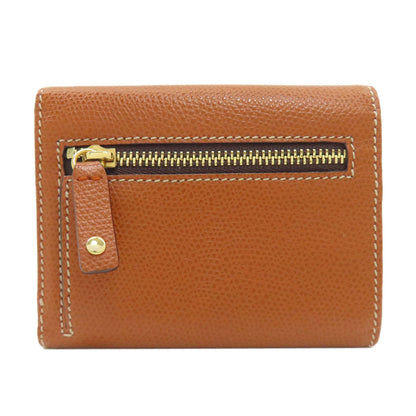 LOEWE anagram Bifold Wallet with Coin Pocket Leather Ladies [Used]