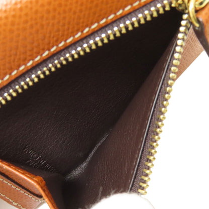 LOEWE anagram Bifold Wallet with Coin Pocket Leather Ladies [Used]