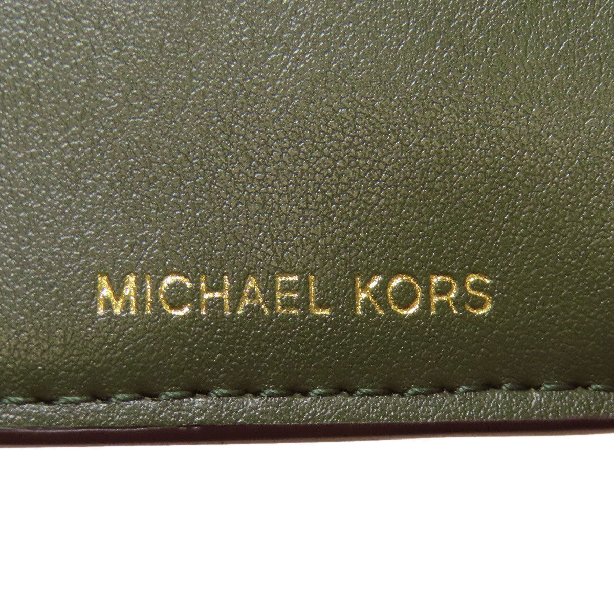 Michael Kors logo Bifold Wallet with Coin Pocket Leather Ladies [Used]