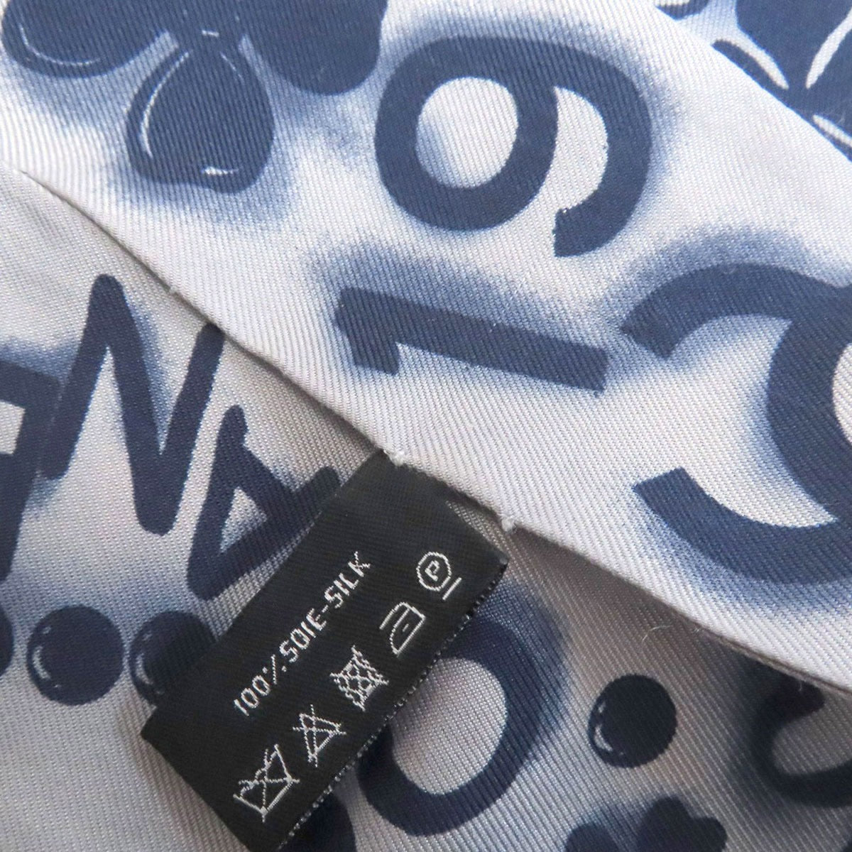 CHANEL COCO Mark Scarf Silk Ladies [Used]