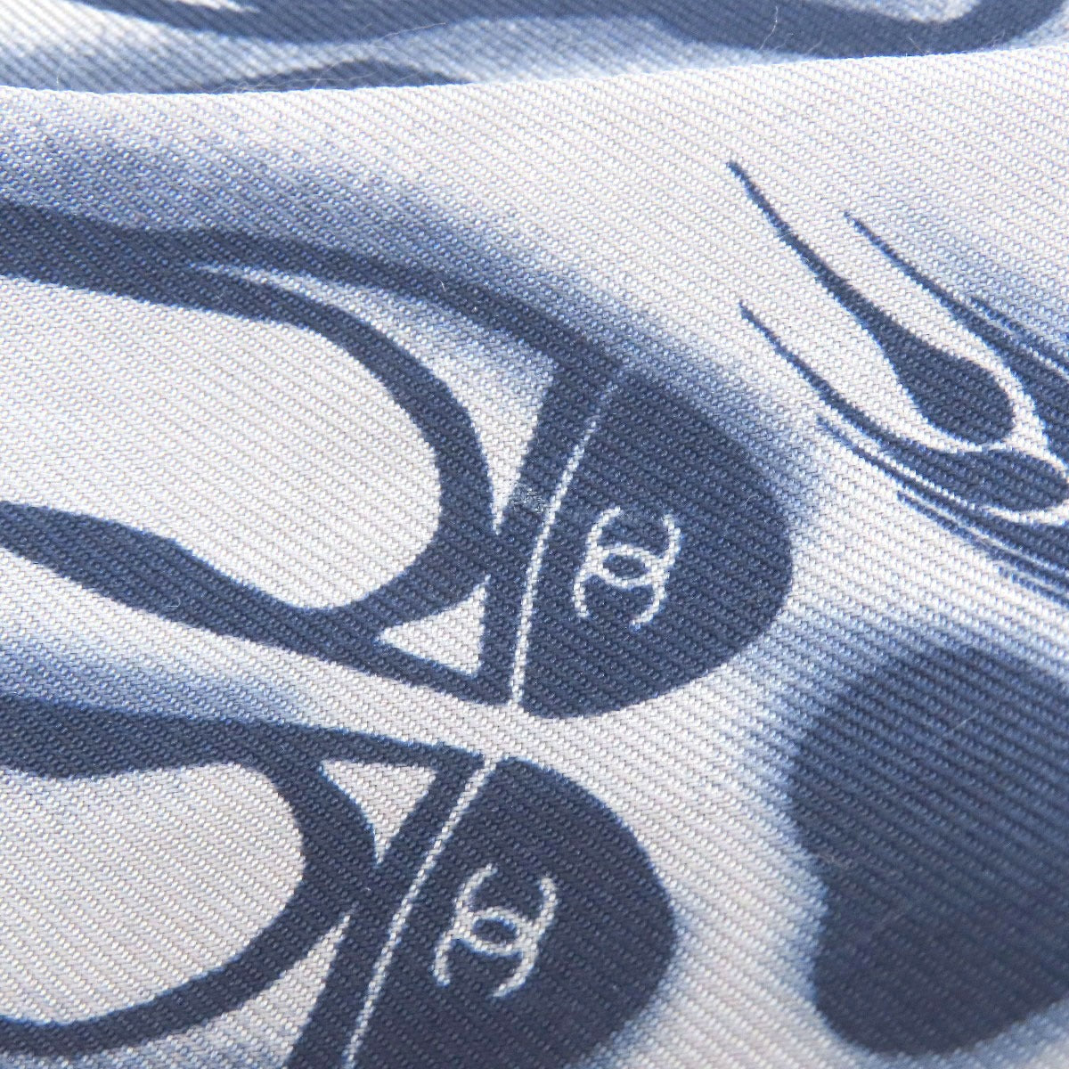 CHANEL COCO Mark Scarf Silk Ladies [Used]