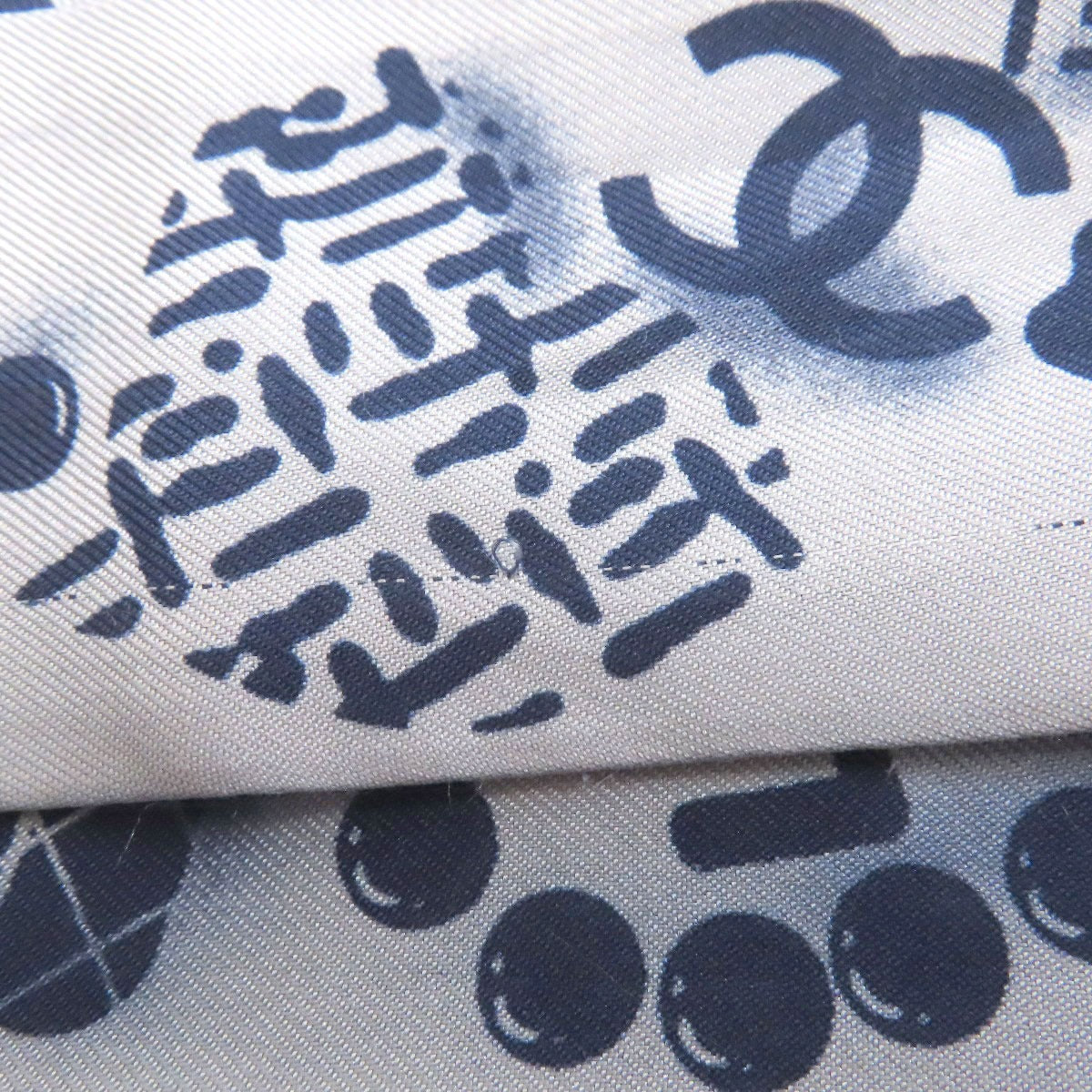 CHANEL COCO Mark Scarf Silk Ladies [Used]