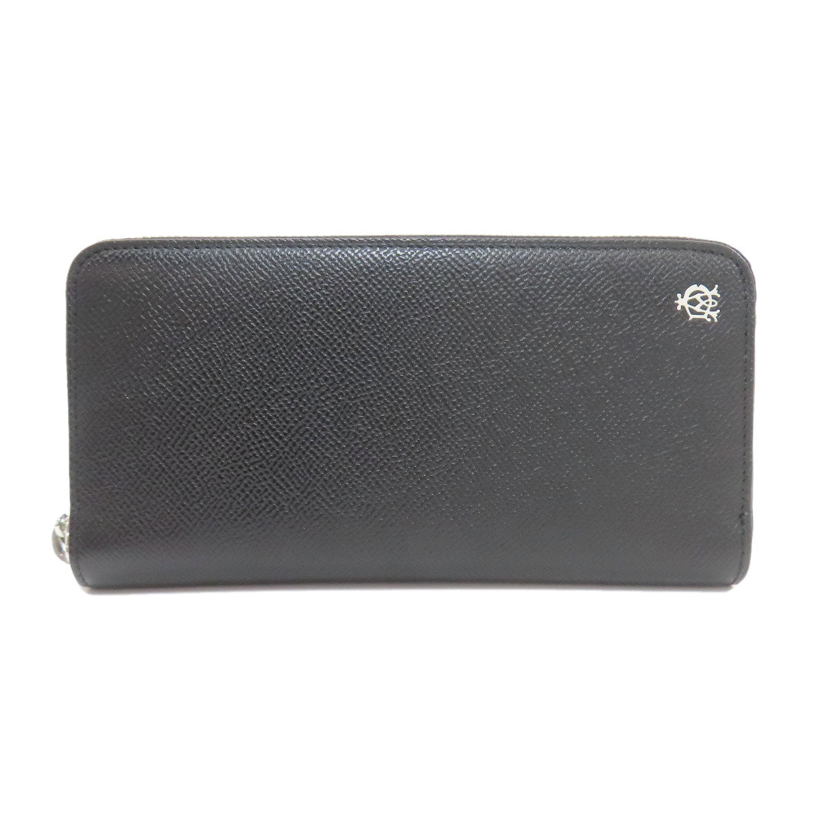 Dunhill logo Long wallet (with coin pocket) Leather Ladies [Used]