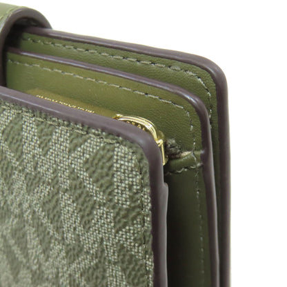 Michael Kors MK signature Bifold Wallet with Coin Pocket PVC Ladies [Used]