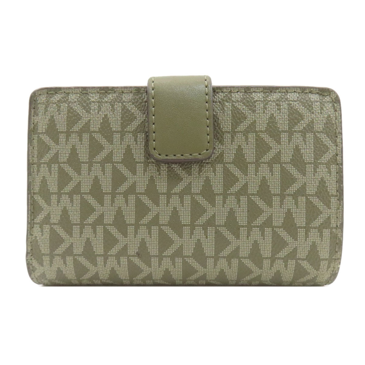 Michael Kors MK signature Bifold Wallet with Coin Pocket PVC Ladies [Used]