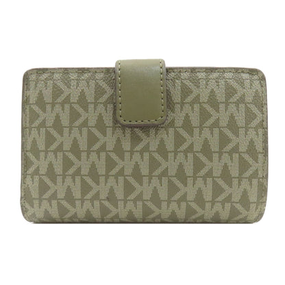 Michael Kors MK signature Bifold Wallet with Coin Pocket PVC Ladies [Used]