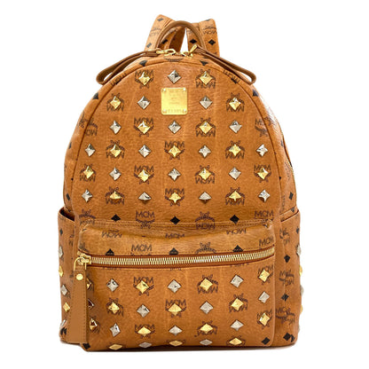 MCM logo Backpack Â· Daypack PVC Ladies [Used]