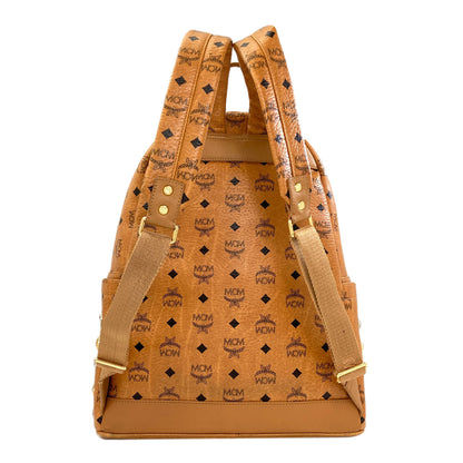 MCM logo Backpack Â· Daypack PVC Ladies [Used]