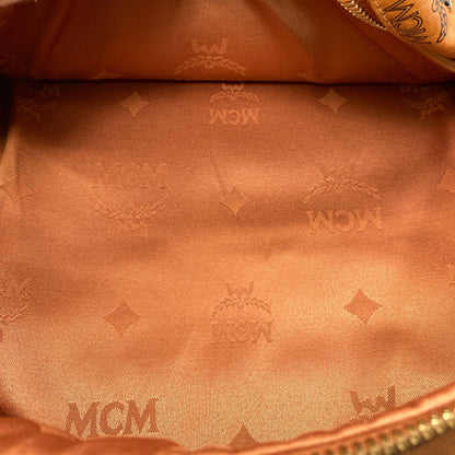 MCM logo Backpack Â· Daypack PVC Ladies [Used]