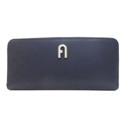 Furla アーチロゴ Long wallet (with coin pocket) Leather Ladies [Used]