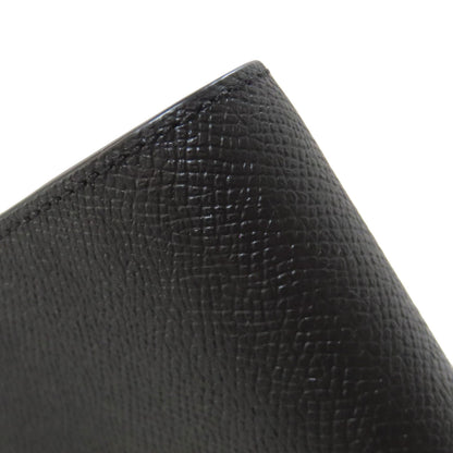 COACH 6390 logo Bifold Wallet with Coin Pocket Leather Ladies [Used]