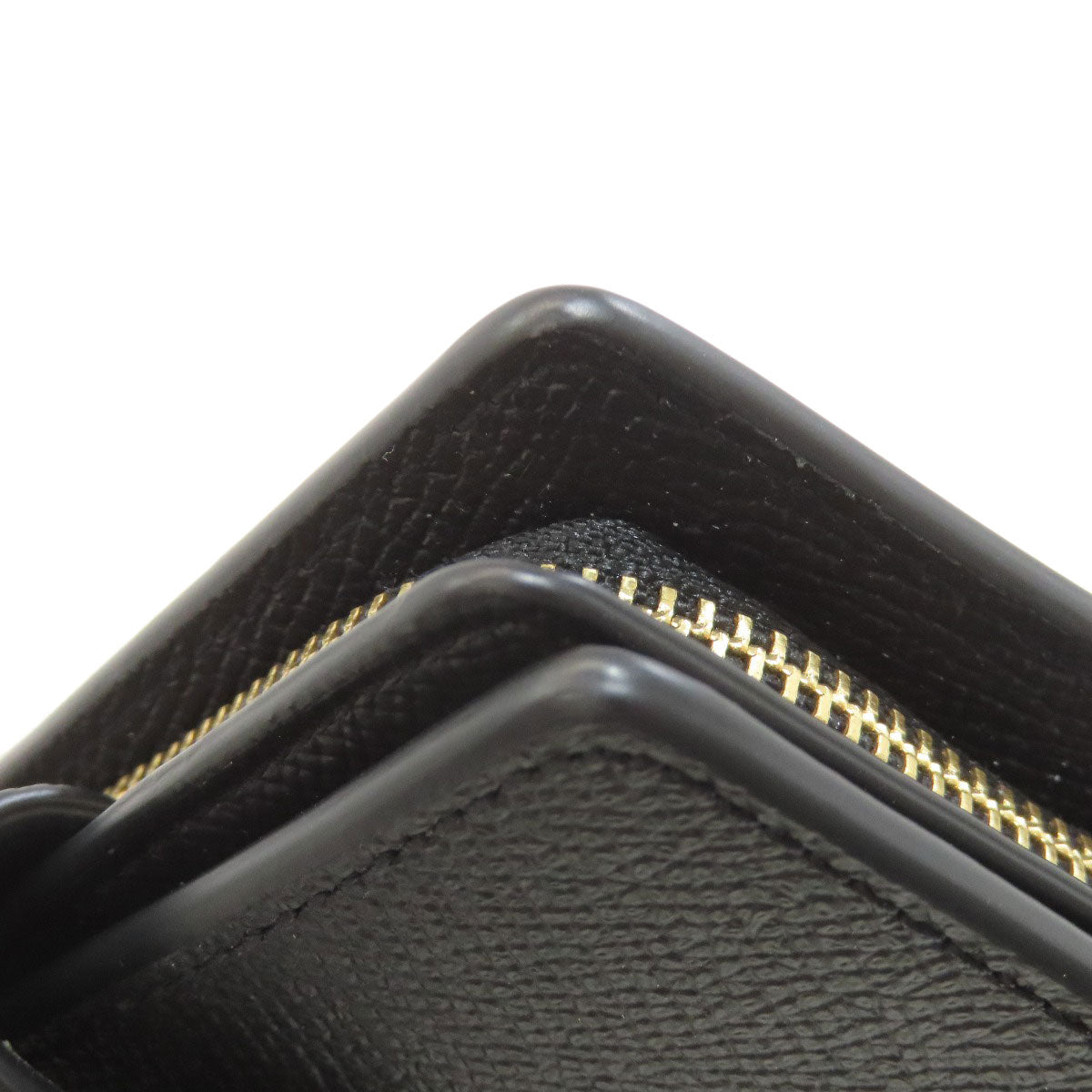 COACH 6390 logo Bifold Wallet with Coin Pocket Leather Ladies [Used]